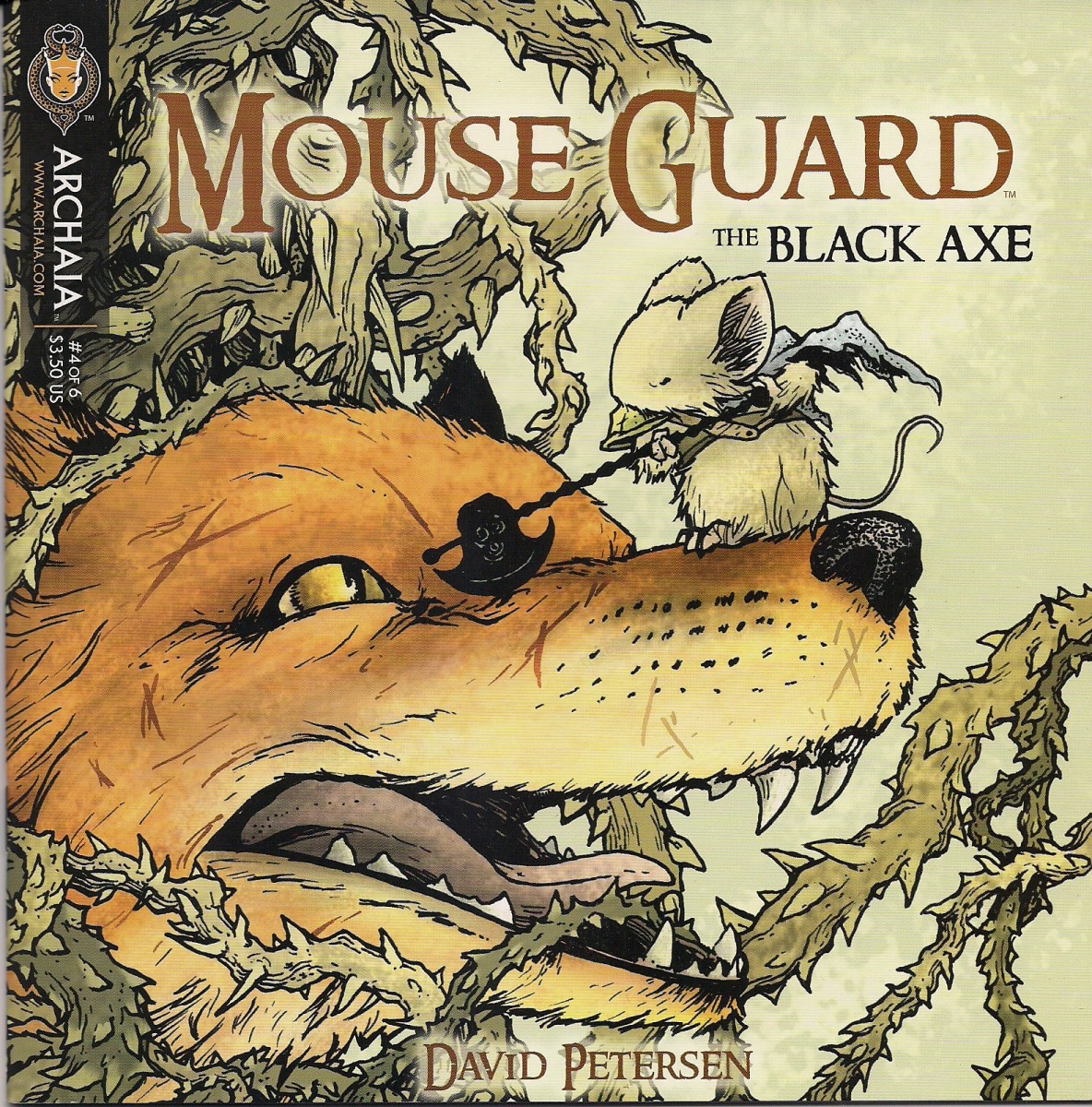 David Petersen Mouse Guard 講漫畫