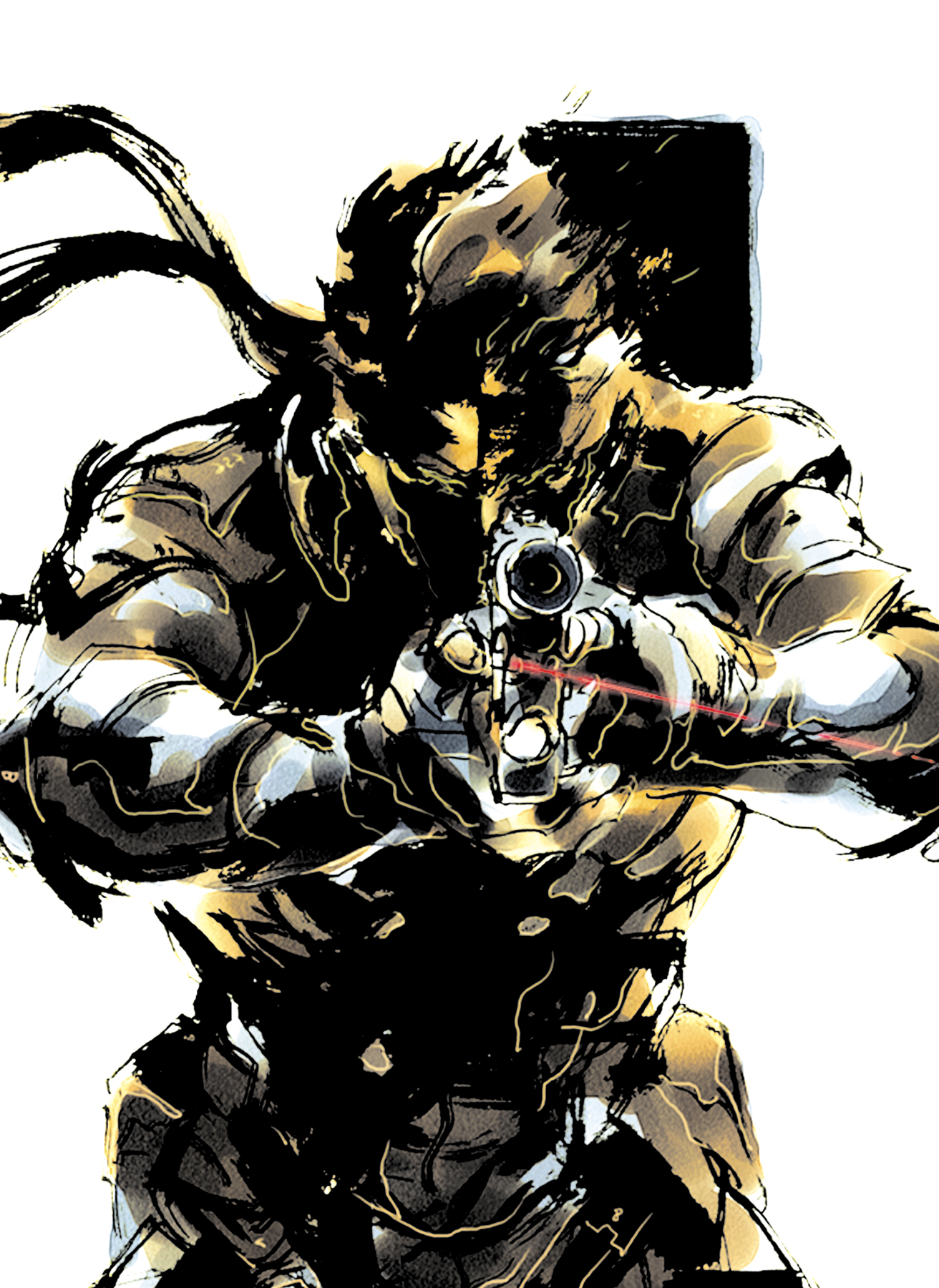 素敵な本Dark Horse] 新川洋司Metal Gear Solid系列畫集英文版– 講漫畫